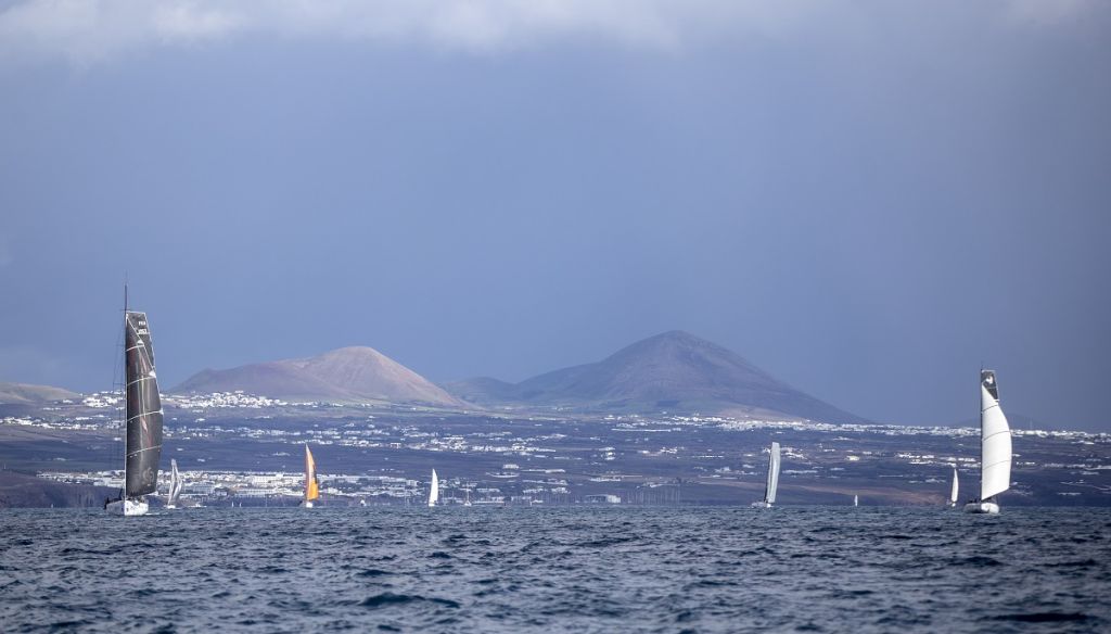 Heading for the Caribbean - the 7th RORC Transatlantic Race departs Puerto Calero after a warm welcome in Lanzarote, Canary Islands
© James Mitchell/RORC
