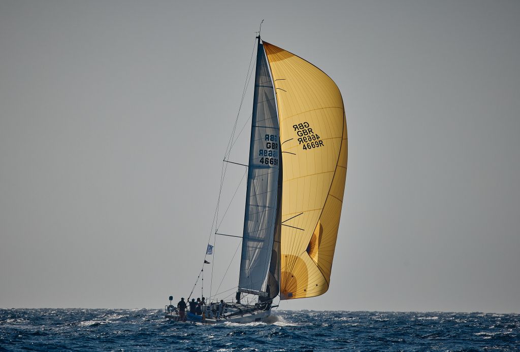 Chris Jackson explained why they on the Lombard 46 Pata Negra are taking a more southerly route © RORC/James Mitchell