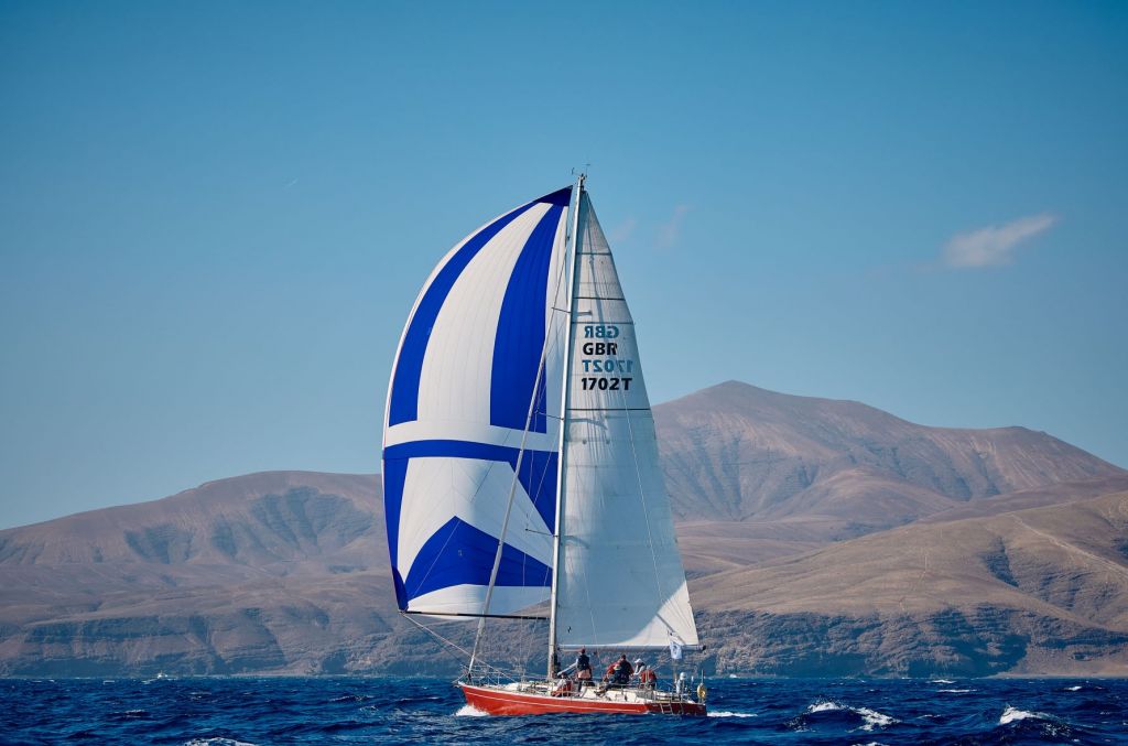 Ross Applebey's Oyster 48, Scarlet Oyster, is in contention alongside Andrew Hall's Lombard 46 Pata Negra, Richard Palmer's JPK 10.10 Jangada and Jacques Pelletier's Milon 41 L'Ange de Milon © RORC/James Mitchell