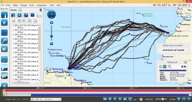 Squid Weather - Ensemble Routing - Photo Great Cricle