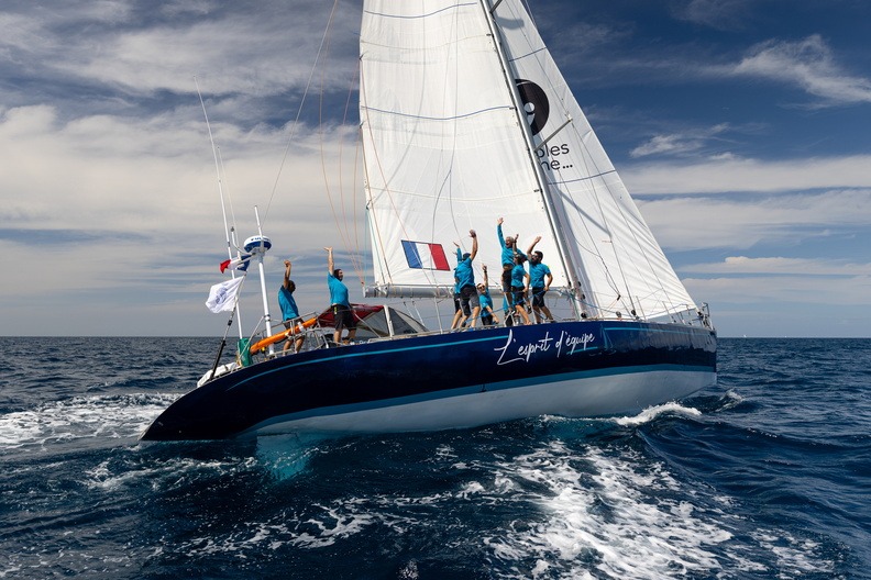 L'Esprit D'Equipe arriving in Grenada © Arthur Daniel/RORC