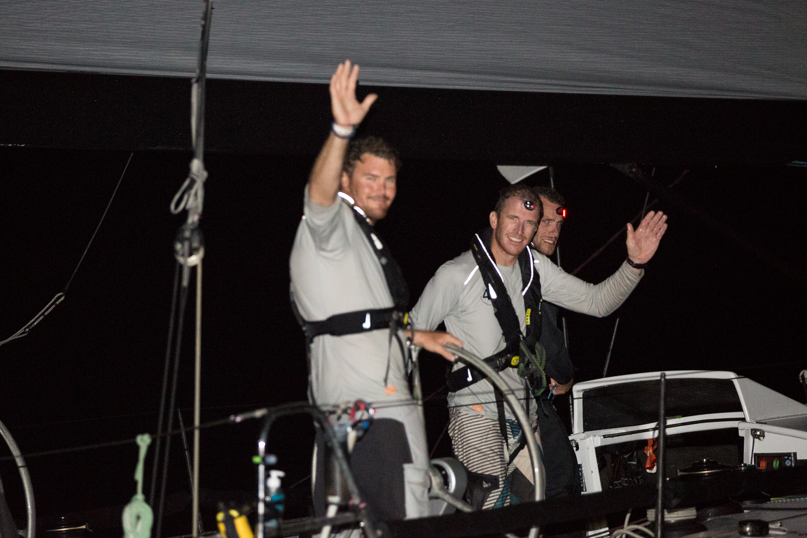 Thrilled with their performance, Maverick completes their first ocean race © RORC/Arthur Daniel