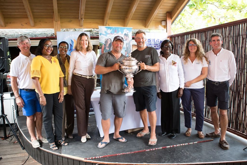 Guest of honour at the prizegiving was Dr Clarice Modeste-Curwen, Minister for Tourism and Civil Aviation. Honoured guests included Patricia Maher, CEO of the Grenada Tourism Authority, Nikoyan Roberts, Manager of Nautical Development for Grenada, Assistant Chinel Sandy, and Charlotte Fairhead, Port Louis Marina Manager.