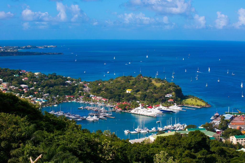 A warm spice island welcome is waiting for the RORC Transatlantic Race fleet and Childhood 1's line honours arrival  © Camper & Nicholsons Port Louis Marina, Grenada