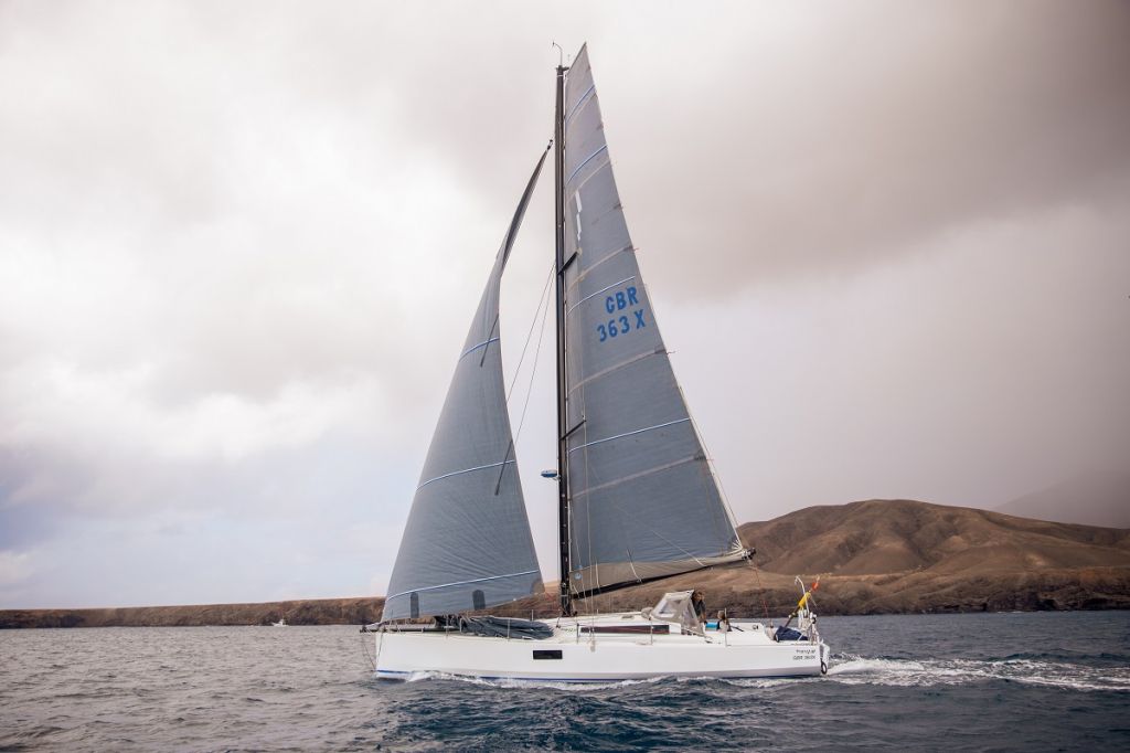 Kai at the start of the 2021 RORC Transatlantic Race - photo James Mitchell