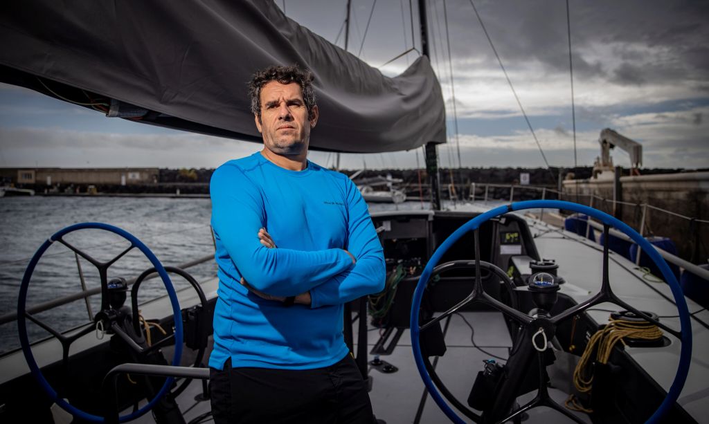 America’s Cup and 52 Super Series navigator Marc Lagesse is racing on German Botin 56 Black Pearl with Stefan Jentzsch at the helm © James Mitchell/RORC
