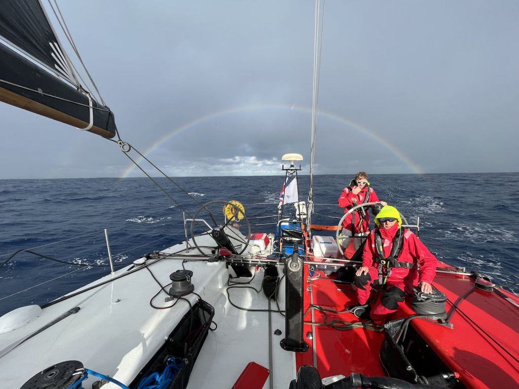 Volvo 60 Challenge Ocean - Atlantic rainbow - on board #challengeocean 
