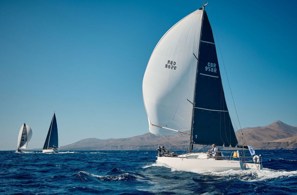 The smallest yacht in the fleet is putting in an excellent performance in IRC One © RORC/James Mitchell